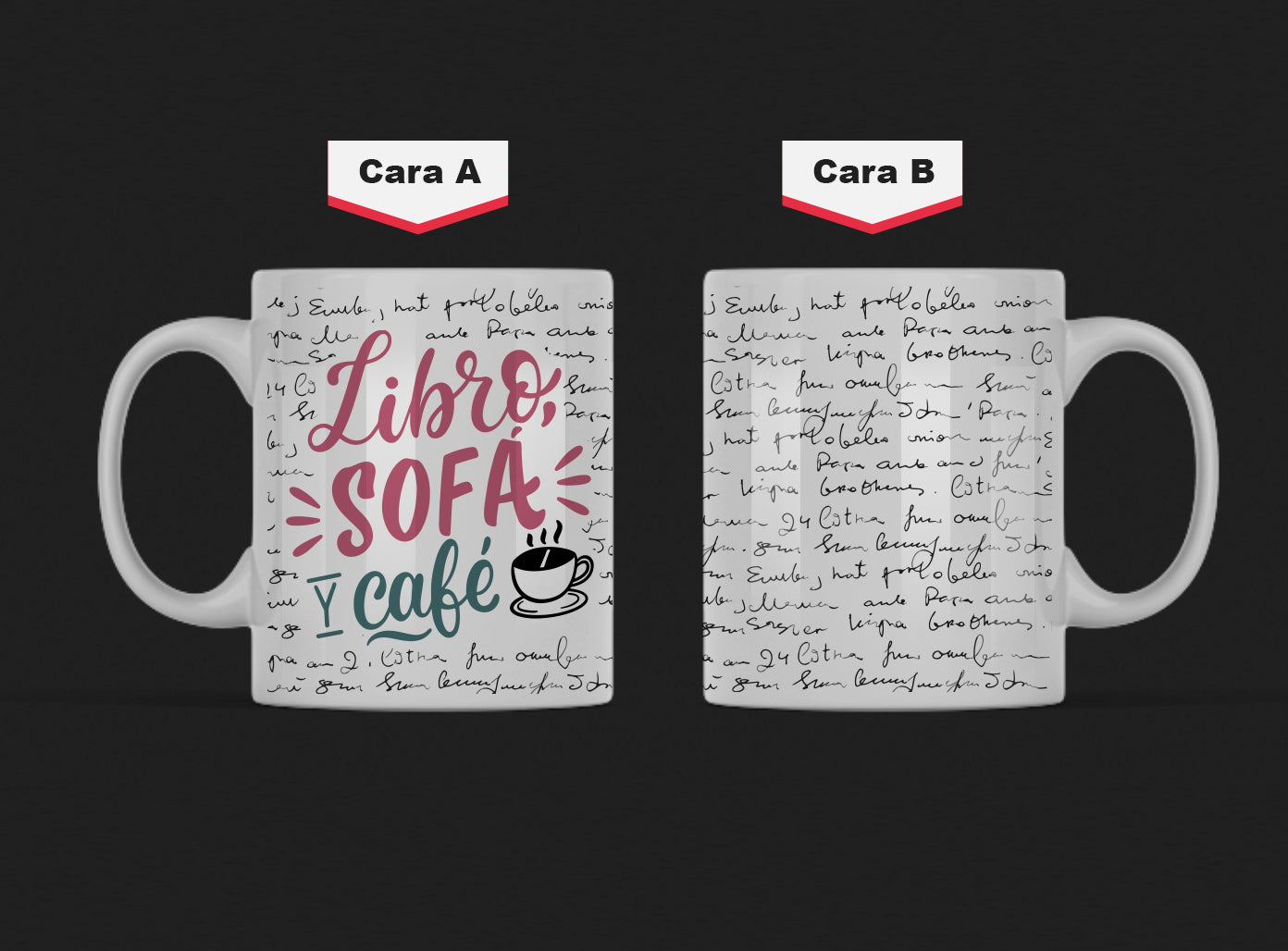 Amantes de la Lectura - Libro, Sofá & Café